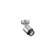 Satin Nickel Metal LED GU10 1x10 Watt 100-240 Volt IP20 bulb excluded D: 15 H: 17 cm 