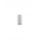 Sandy White Aluminium LED GU10 1x10 Watt 100-240 Volt IP20 bulb excluded D: 5.5 H: 10cm 