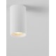 Sandy White Aluminium LED GU10 1x10 Watt 100-240 Volt IP20 bulb excluded D: 5.5 H: 10cm 