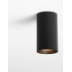 Sandy Black Aluminium LED GU10 1x10 Watt 100-240 Volt IP20 bulb excluded D: 5.5 H: 10 cm 