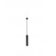 Sandy Black Aluminium LED GU10 1x10 Watt 100-240 Volt IP20 bulb excluded D: 5.5 H1: 30 H2: 183cm 