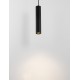 Sandy Black Aluminium LED GU10 1x10 Watt 100-240 Volt IP20 bulb excluded D: 5.5 H1: 30 H2: 183cm 