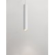 Sandy White Aluminium LED GU10 1x10 Watt 100-240 Volt IP20 bulb excluded D: 5.5 H1: 40 H2: 183cm 