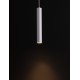 Sandy White Aluminium LED GU10 1x10 Watt 100-240 Volt IP20 bulb excluded D: 5.5 H1: 40 H2: 183cm 