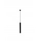 Sandy Black Aluminium LED GU10 1x10 Watt 100-240 Volt IP20 bulb excluded D: 5.5 H1: 30 H2: 183cm 