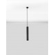 Sandy Black Aluminium LED GU10 1x10 Watt 100-240 Volt IP20 bulb excluded D: 5.5 H1: 30 H2: 183cm 