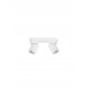 Sandy White Aluminium LED GU10 2x10 Watt 230 Volt IP20 bulb excluded L: 22 W: 6.5 H: 12.5 cm 