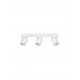 Sandy White Aluminium LED GU10 3x10 Watt 230 Volt IP20 bulb excluded L: 39 W: 6.5 H : 12.5 cm 