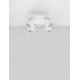 Sandy White Aluminium LED GU10 4x10 Watt 230 Volt IP20 bulb excluded L: 22 W: 22 H : 12.5cm 