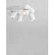 Sandy White Aluminium LED GU10 4x10 Watt 230 Volt IP20 bulb excluded L: 22 W: 22 H : 12.5cm 