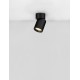 Sandy Black Aluminium LED GU10 1x10 Watt 230 Volt IP20 bulb excluded D: 6 H: 11cm 