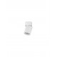 Sandy White Aluminium LED GU10 1x10 Watt 230 Volt IP20 bulb excluded D: 6 H: 11cm 