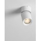 Sandy White Aluminium LED GU10 1x10 Watt 230 Volt IP20 bulb excluded D: 6 H: 11cm 