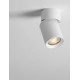 Sandy White Aluminium LED GU10 1x10 Watt 230 Volt IP20 bulb excluded D: 6 H: 11cm 
