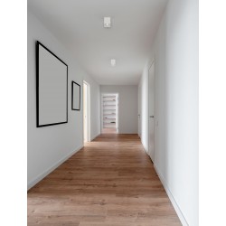 Sandy White Aluminium LED GU10 1x10 Watt 100-240 Volt IP20 Build Excluded L:8.5 W:8.5 H:10 cm 