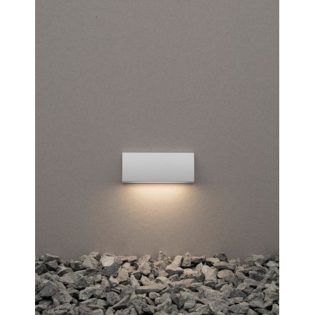 White Die-Casting Aluminium & Glass Diffuser LED 3.5 Watt 245,3Lm 3000K 200-240 Volt Beam Angle 120o IP54 