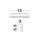 White Die-Casting Aluminium & Glass Diffuser LED 3.5 Watt 245,3Lm 3000K 200-240 Volt Beam Angle 120o IP54 