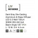 Dark Gray Die-Casting Aluminium & Glass Diffuser LED 3.5 Watt 245,3Lm 3000K 200-240 Volt Beam Angle 120o IP54 L: 13 W: 3 H: 5.5 