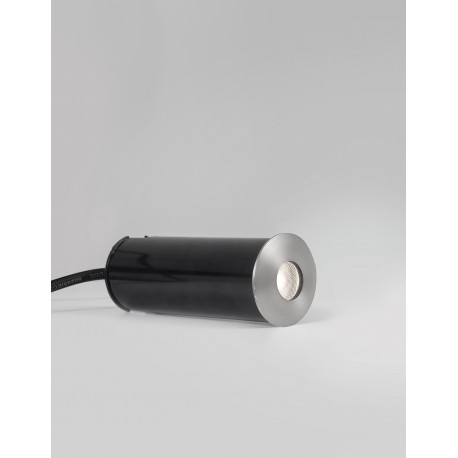 Satin Nickel Aluminium LED 1 Watt 104,8Lm 3000K 3 Volt 50Hz IP67 D: 3.7 H: 5.3 cm Cut Out: 3.2 cm Cable Lenght 1.80m Connect it 