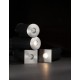 Satin Nickel Aluminium LED 1 Watt 98,24Lm 3000K 3 Volt 50Hz IP67 D: 3.7 H: 5.3 cm Cut Out: 3.2 cm Cable Lenght 1.80m Connect it 