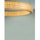 Triac Dimmable Platinum Gold Stainless Steel, Aluminium & Acrylic LED 70 Watt 220-240 Volt 5286Lm 3000K IP20 D: 41 H: 125 cm 