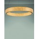 Triac Dimmable Platinum Gold Stainless Steel, Aluminium & Acrylic LED 70 Watt 220-240 Volt 5286Lm 3000K IP20 D: 41 H: 125 cm 