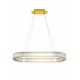 Triac Dimmable Platinum Gold Stainless Steel, Aluminium & Acrylic LED 70 Watt 220-240 Volt 5444Lm 3000K IP20 D: 91 H: 130 cm 