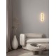 Brass Gold Steel, Aluminium & Imitated Alabaster LED 19 Watt 220-240Volt 866Lm 3000K IP20 L: 16,5 W: 6 H: 42,5 cm 