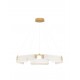 Triac Dimmable Brass Gold Steel, Aluminium Imitated Alabaster LED 45 Watt 220-240Volt 2707Lm 3000K IP20 D: 93 H: 130 cm 