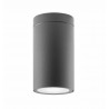 Dark Gray Die-Casting Aluminium & Glass Diffuser LED GU10 1x7 Watt IP54 220-240 Volt Bulb Excluded D: 6 H: 10.5 cm