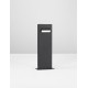 Black AIuminium & Anti-Glare Acrylic Diffuser LED 6 Watt 335Lm 3000K 100-240V IP65 L: 12 W: 7.2 H: 40 cm 