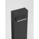 Black AIuminium & Anti-Glare Acrylic Diffuser LED 6 Watt 335Lm 3000K 100-240V IP65 L: 12 W: 7.2 H: 40 cm 