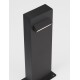 Black AIuminium & Anti-Glare Acrylic Diffuser LED 6 Watt 335Lm 3000K 100-240V IP65 L: 12 W: 7.2 H: 40 cm 