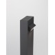 Black AIuminium & Anti-Glare Acrylic Diffuser LED 6 Watt 301Lm 3000K 100-240V IP65 L: 12 W: 7.2 H: 80 cm 