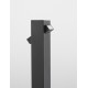 Black AIuminium & Anti-Glare Acrylic Diffuser LED 9 Watt 571Lm 3000K 100-240V IP65 L: 12 W: 9.4 H: 80 cm 