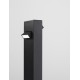 Black AIuminium & Anti-Glare Acrylic Diffuser LED 9 Watt 571Lm 3000K 100-240V IP65 L: 12 W: 9.4 H: 80 cm 