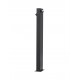 Black AIuminium & Anti-Glare Acrylic Diffuser LED 9 Watt 571Lm 3000K 100-240V IP65 L: 12 W: 9.4 H: 80 cm 