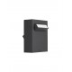 Black Aluminium & Anti-Glare Acrylic Diffuser LED 9 Watt 571Lm 3000K 220-240V IP65 L: 12 W: 9.4 H: 15 cm 