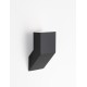 Black AIuminium & Anti-Glare Acrylic Diffuser LED 6 Watt 503Lm 3000K 100-240V IP65 L: 12 W: 15.5 H: 40 cm 