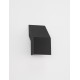 Black AIuminium & Anti-Glare Acrylic Diffuser LED 6 Watt 503Lm 3000K 100-240V IP65 L: 12 W: 15.5 H: 40 cm 
