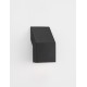 Black AIuminium & Anti-Glare Acrylic Diffuser LED 6 Watt 503Lm 3000K 100-240V IP65 L: 12 W: 15.5 H: 40 cm 