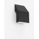 Black AIuminium & Anti-Glare Acrylic Diffuser LED 6 Watt 503Lm 3000K 100-240V IP65 L: 12 W: 15.5 H: 40 cm 