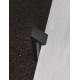 Black AIuminium & Anti-Glare Acrylic Diffuser LED 6 Watt 526Lm 3000K 100-240V IP65 L: 12 W: 15.5 H: 80 cm 