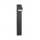 Black AIuminium & Anti-Glare Acrylic Diffuser LED 6 Watt 526Lm 3000K 100-240V IP65 L: 12 W: 15.5 H: 80 cm 