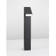 Black AIuminium & Anti-Glare Acrylic Diffuser LED 6 Watt 526Lm 3000K 100-240V IP65 L: 12 W: 15.5 H: 80 cm 