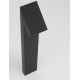 Black AIuminium & Anti-Glare Acrylic Diffuser LED 6 Watt 526Lm 3000K 100-240V IP65 L: 12 W: 15.5 H: 80 cm 