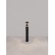 Black Aluminium & Clear Glass LED 9 Watt 630Lm 3000K 100-240V Beam Angle 120º IP54 D: 9 H: 65 cm 