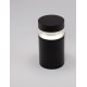 Black Aluminium & Acrylic LED 12 Watt 594Lm 3000K 100-240V Beam Angle 180º IP54 D: 13.4 H: 25 cm 
