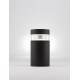 Black Aluminium & Acrylic LED 12 Watt 594Lm 3000K 100-240V Beam Angle 180º IP54 D: 13.4 H: 25 cm 