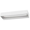 Sandy White Aluminium Glass Diffuser LED 12 Watt 536Lm 3000K 220-240 Volt 50Hz Beam Angle 120o IP65 Light Down L: 22 W: 7.6 H: 3